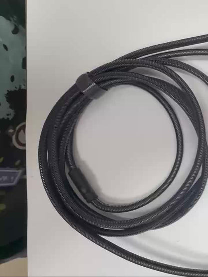 Premium 3. 5mm to Dual XLR Female Audio Cable, Suitable for Smartphones, Computers, Sound Cards, Microphones and Speakers - Durable Round Design with Soft Plate Connector