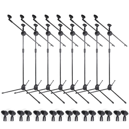 Dual-Clamp Microphone Holder shown in the 8 Pack option