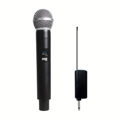 Recording Microphone, Wireless, Rechargeable, Dual-Channel for Recording and Streaming