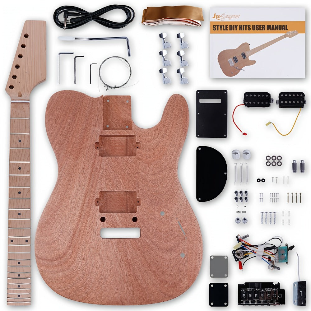 Electric Guitar, DIY TL, Leo, Jaymz, Kit for Lessons and Practice for Home Practice