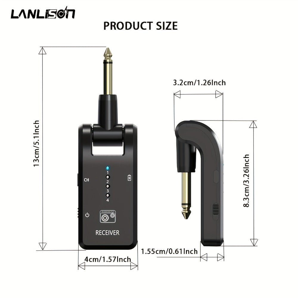 Wireless Instrument System, 4GHz, 2.4 GHz Wireless for Wireless Connection Between A