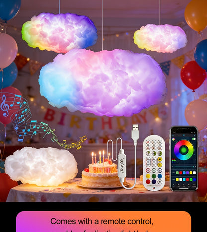 LED Stage Light, RGB, Wireless, Thunder, Cloud, DIY for Stage and Party Lighting