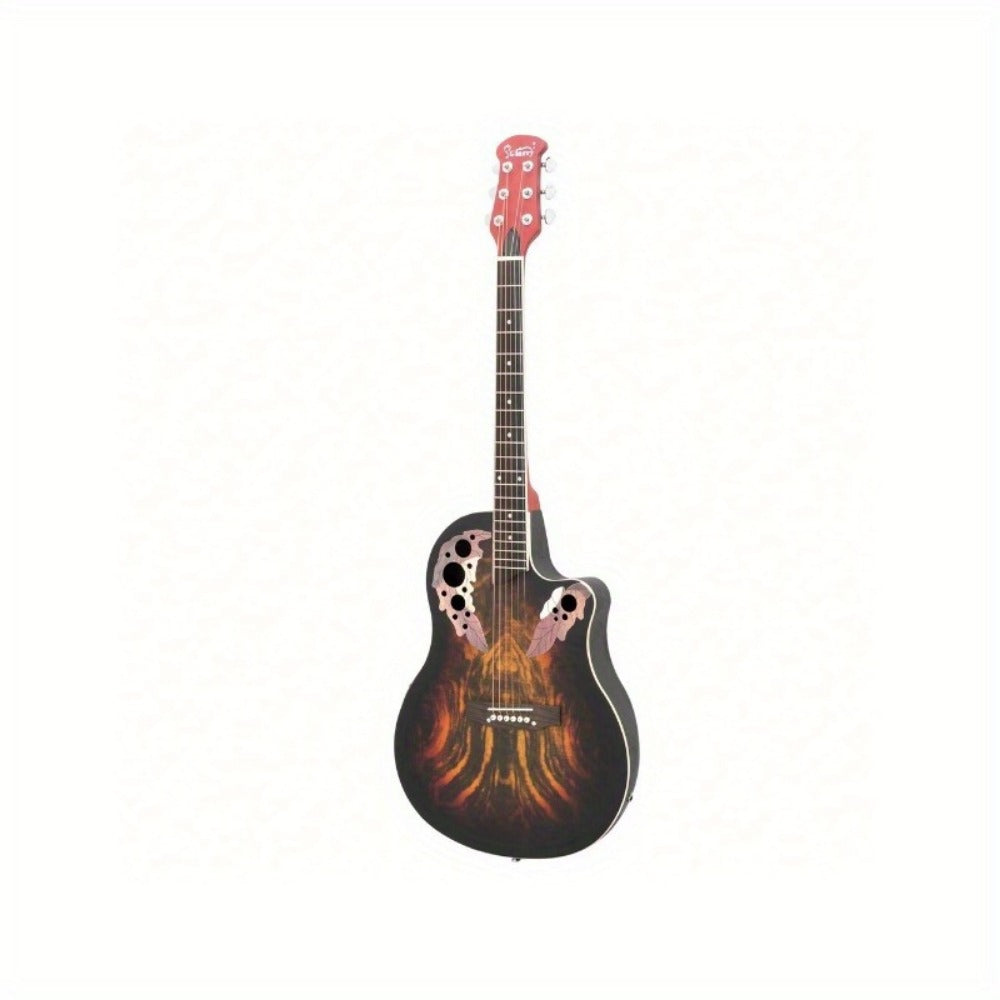 Acoustic Guitar, 41 Inch, Adjustable, Full Size, MOTOOS, Inch, Full-Size for Lessons