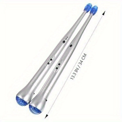 Electronic Drumsticks Rhythm Drumsticks Air Percussion Drumstick Set Practice Music Product Easter Halloween Christmas New Year Holiday Promotion Gift (Does Not Produce Drum Sounds; No Batteries Included)