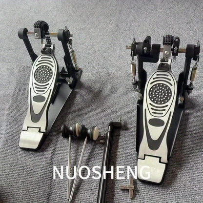 Bass Drum Pedal, Double, Pedals, Chain for Operating A Kick Drum Or Percussion