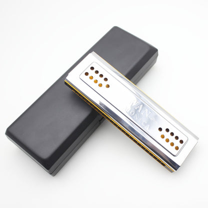 Blues Harmonica, Swan, 24-Hole, Tuned for Blues Practice for Home Practice, Rehearsal