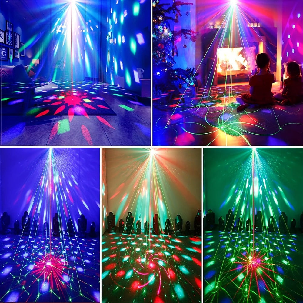 LED Stage Light, 50 feet, RGB, Sound Activated, Lights, Party for Stage and Party Lighting