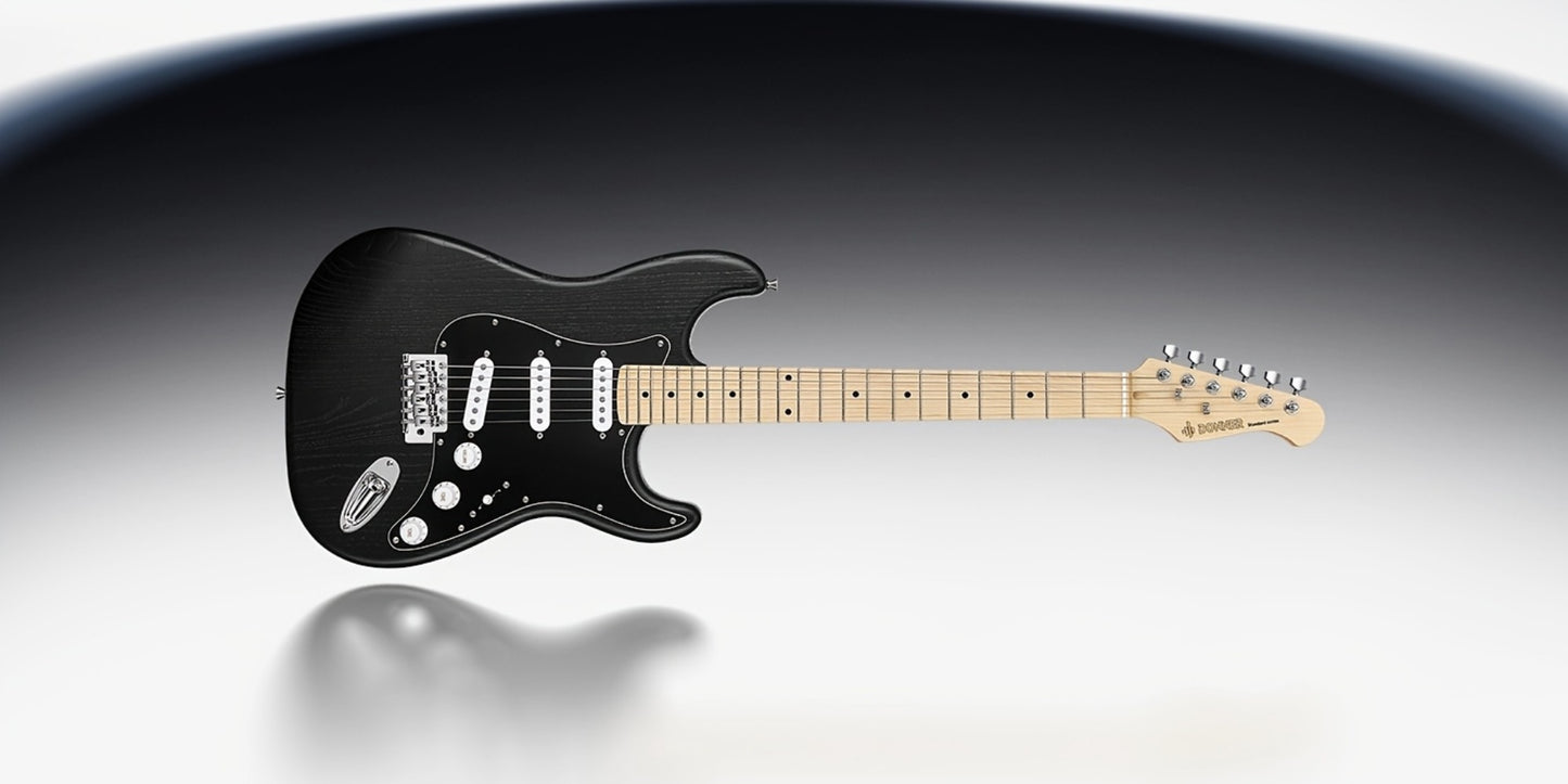 DST-80 Full Size Electric Guitar Kit with SSS Pickups and Amplifier