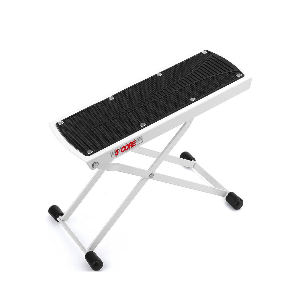 Guitar Footstool, Foldable, Adjustable for Supporting Classical Or Acoustic Guitar Posture