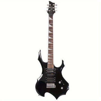 Electric Guitar, MOTOOS, Burning, Fire for Lessons and Practice