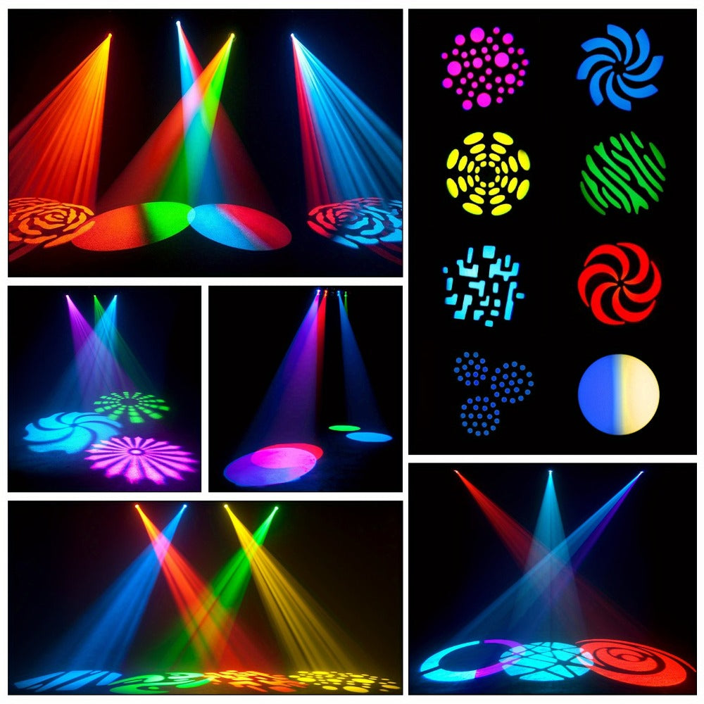 Moving Head DJ Light, RGBW, DMX Control, LED, Party for Stage and Party Lighting