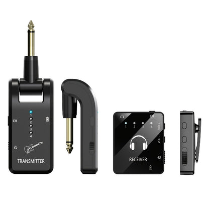 Wireless In-Ear Monitor System, Black, 2.4 GHz Wireless for Personal Monitoring