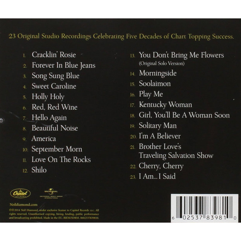 Neil Diamond - All-Time Greatest Hits [CD] - Jump Start Title