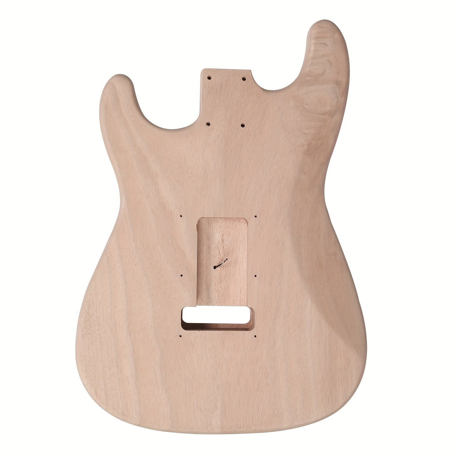 Glarry DIY GST Style Electric Guitar Kit, 6-String, with Mahogany Body, Maple Neck, Wood Finish for DIY Unique Guitar, Festival/Birthday Gift for Music Lover