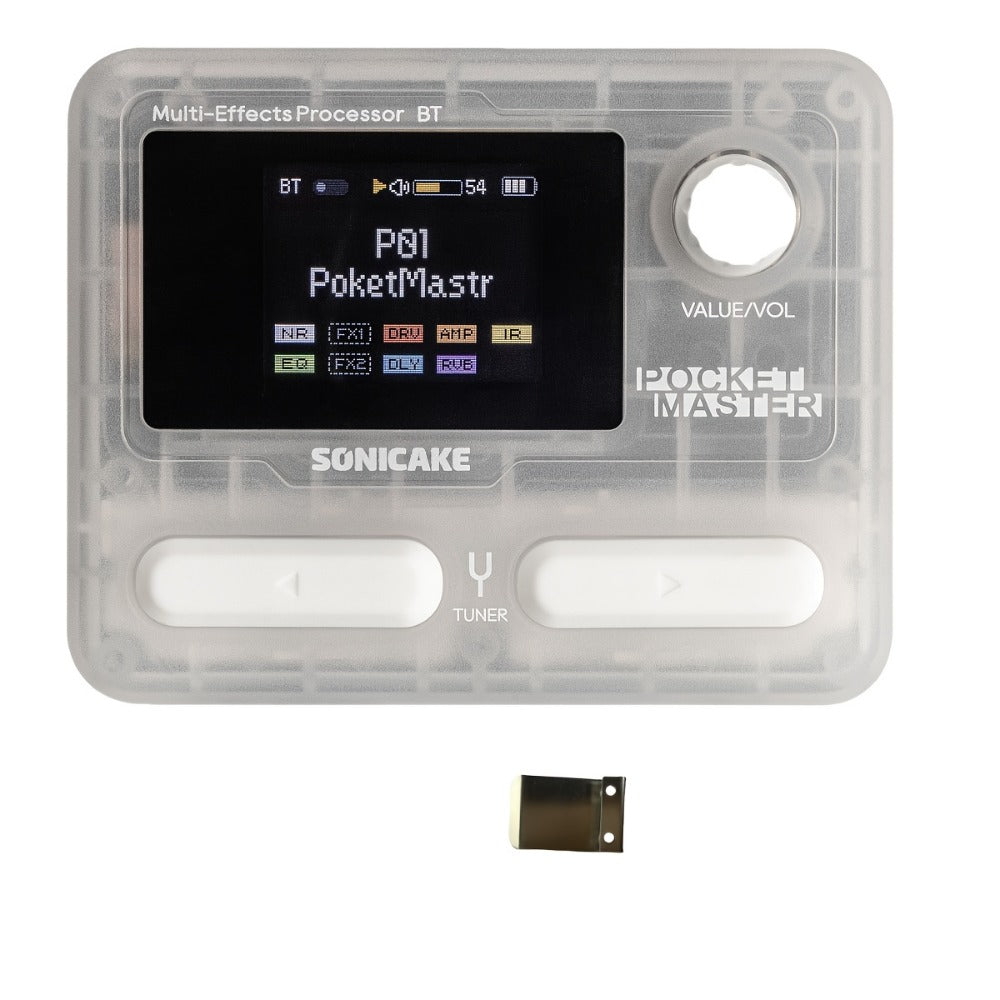 Guitar Multi-Effects Processor, USB-C, USB, SONICAKE for Guitar Or Bass Tone Shaping