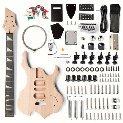 Electric Guitar, Glarry, DIY, Kit for Lessons and Practice for Home Practice, Rehearsal