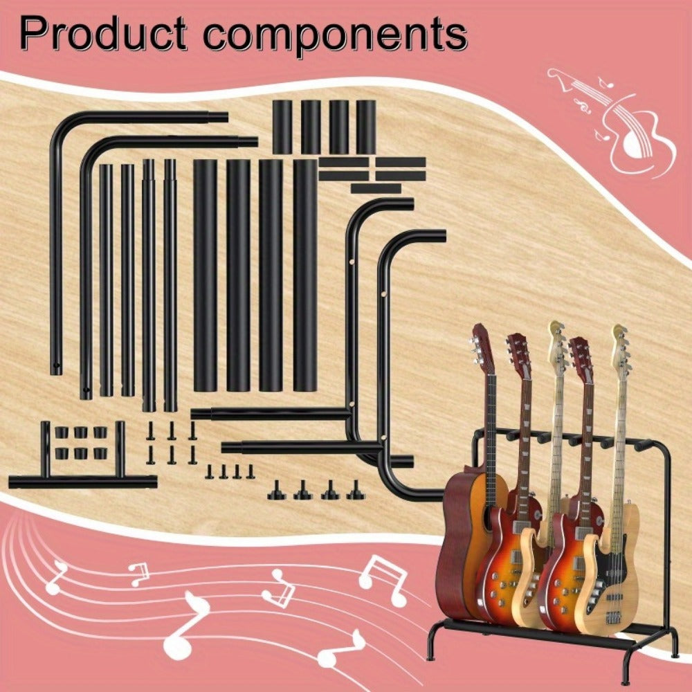Guitar Stand, Holds, Guitars, Sturdy for Holding And Displaying Guitars