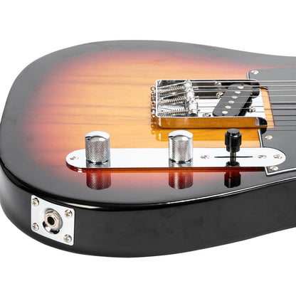 Maple Fingerboard DTL Electric Guitar SS Pickup Sunset Color