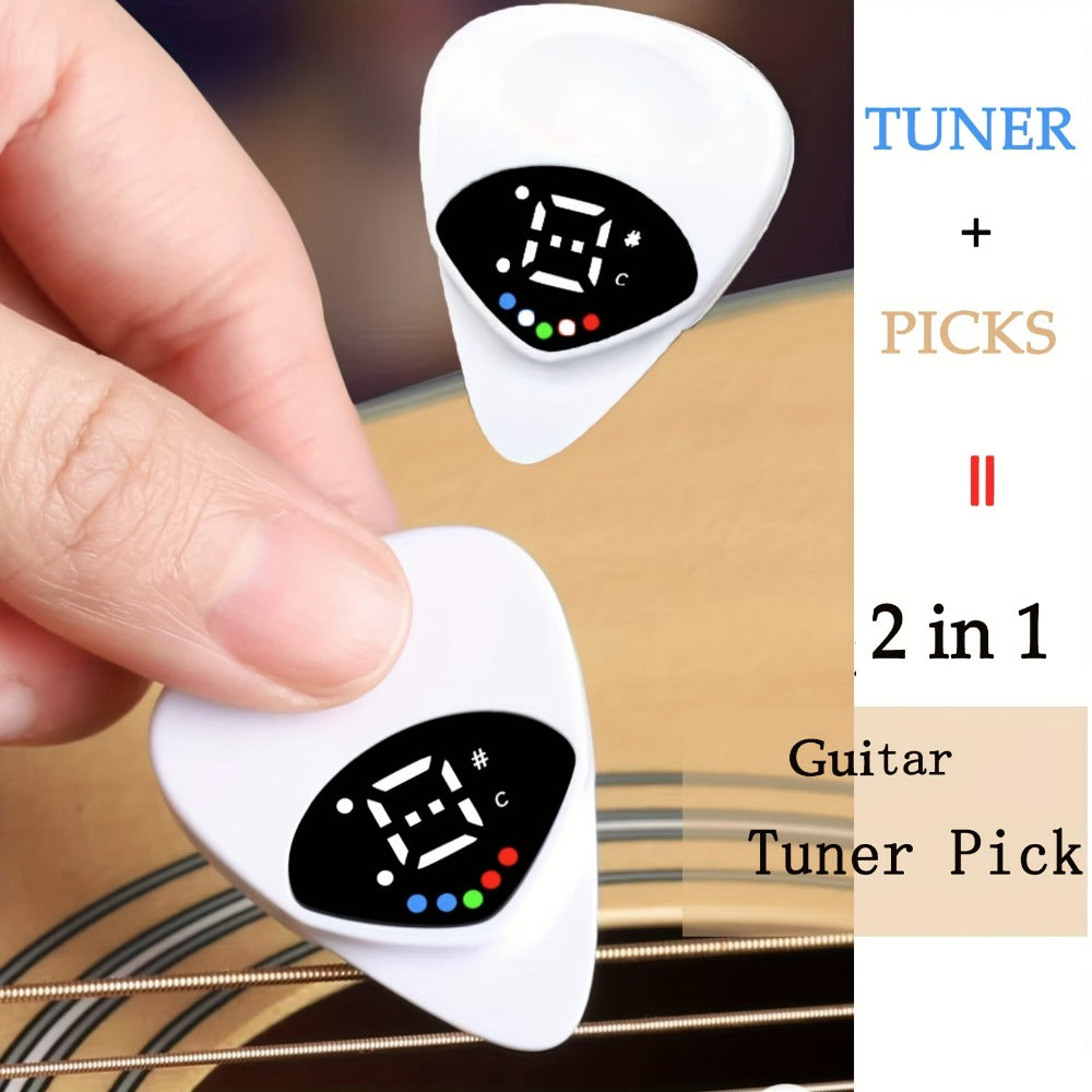 Guitar Pick Set, 2in, Tuner, Set-Include for Practice and Performance