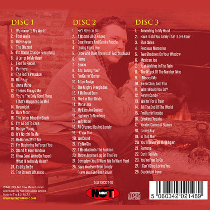 Music CD, 3CD, Jim, Reeves for Music Listening and Collecting