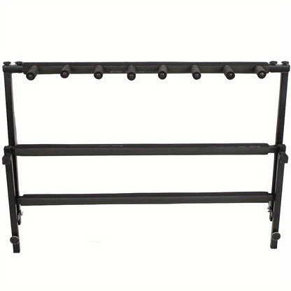 Triple Folding Multiple Guitar Holder Rack Stand