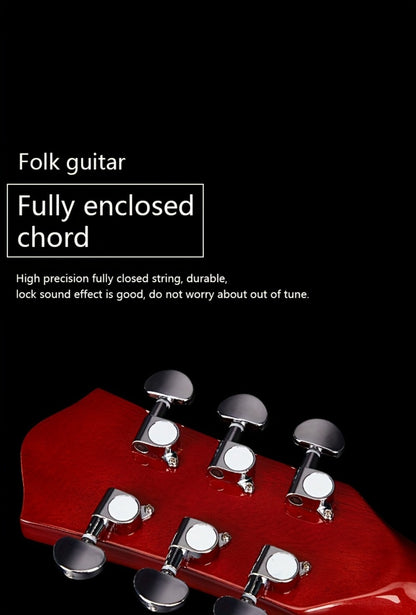 Acoustic Guitar, 41 Inches, This, Comprehensive, Designed for Lessons and Practice