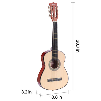 Acoustic Guitar, Black, VEVOR, Classical, Beginner for Lessons and Practice