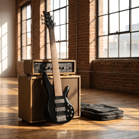 Electric Bass Guitar shown in the main product view