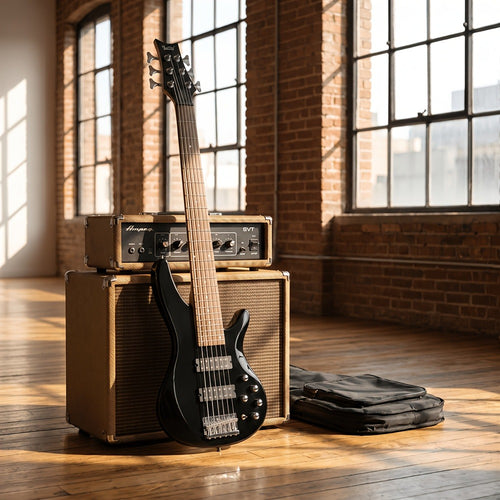 Electric Bass Guitar shown in the main product view