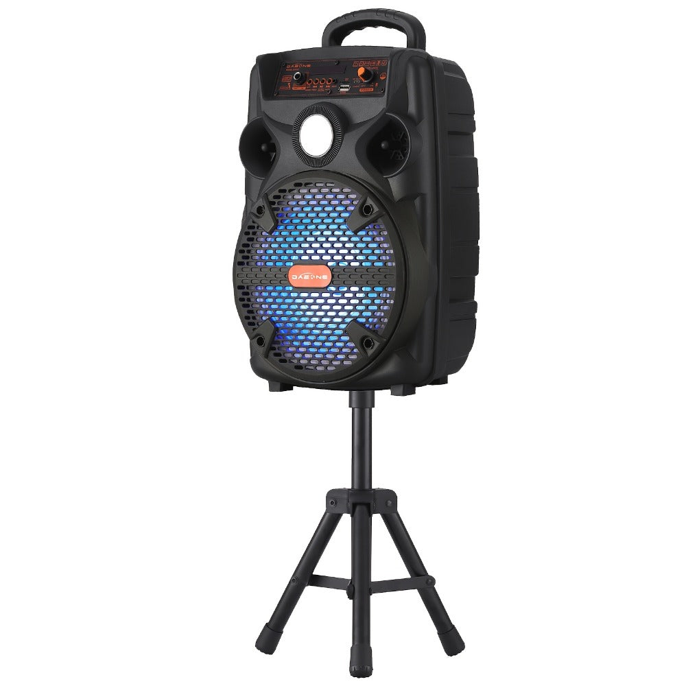 Portable PA Speaker, Rechargeable, Bluetooth, Wireless, 1100W, Subwoofer for Parties
