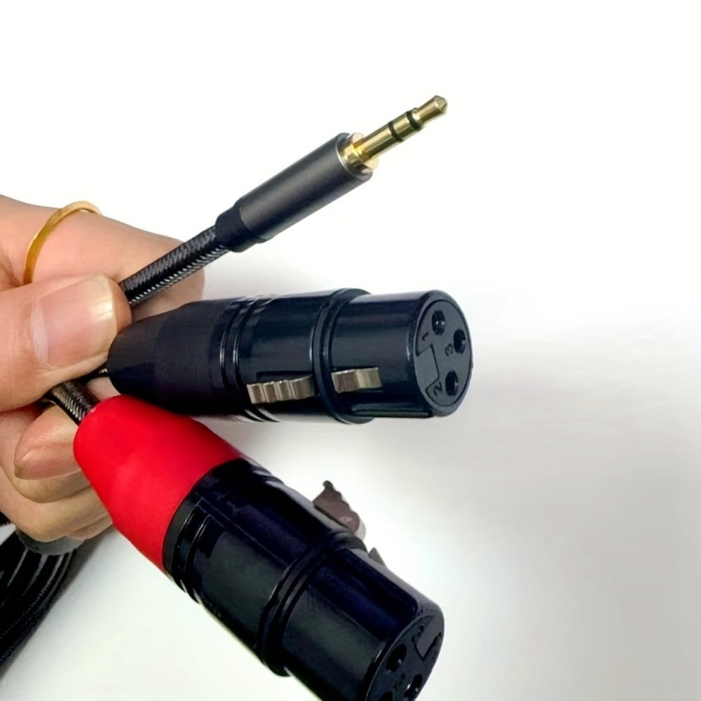 XLR Microphone Cable, 5mm, 36V, Premium, Dual for Connecting Microphones