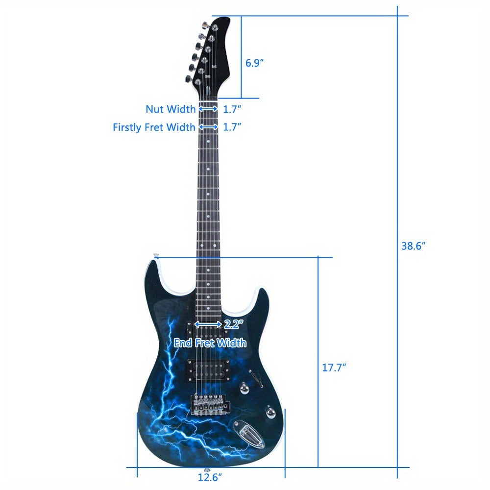 Instrument Cable, Lightning, Style, Electric for Connecting Instruments