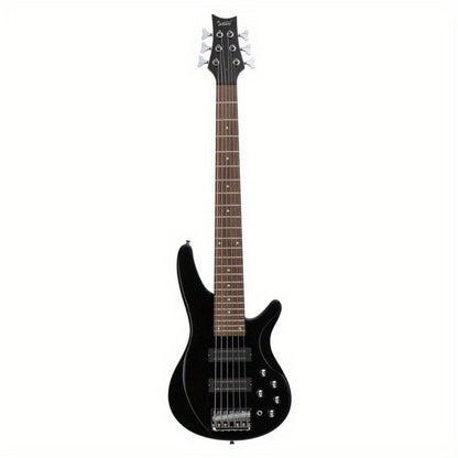 Electric Bass Guitar, Adjustable, 44 Inch, White, Inch, GIB for Lessons and Practice