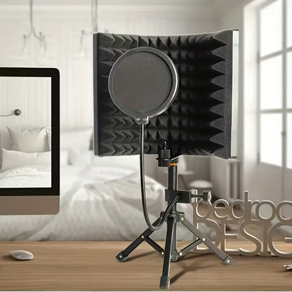 Acoustic Wall Panel, Foldable, Portable for Reducing Room Reflections In Recording