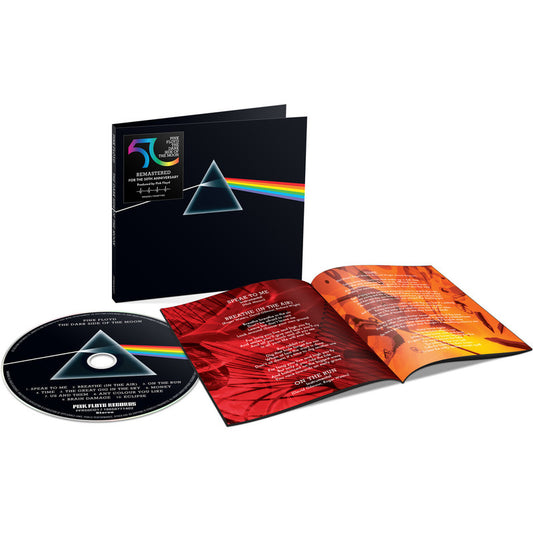 Pink Floyd - The Dark Side of the Moon [50th Anniversary] [CD] - With Book, Anniversary Edition, Remastered