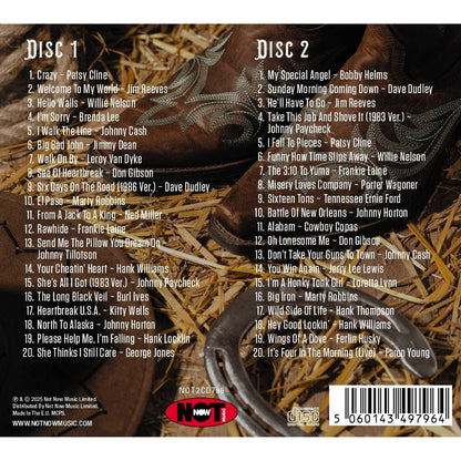 Music CD, 1, 2CD, Country, Hits for Music Listening and Collecting