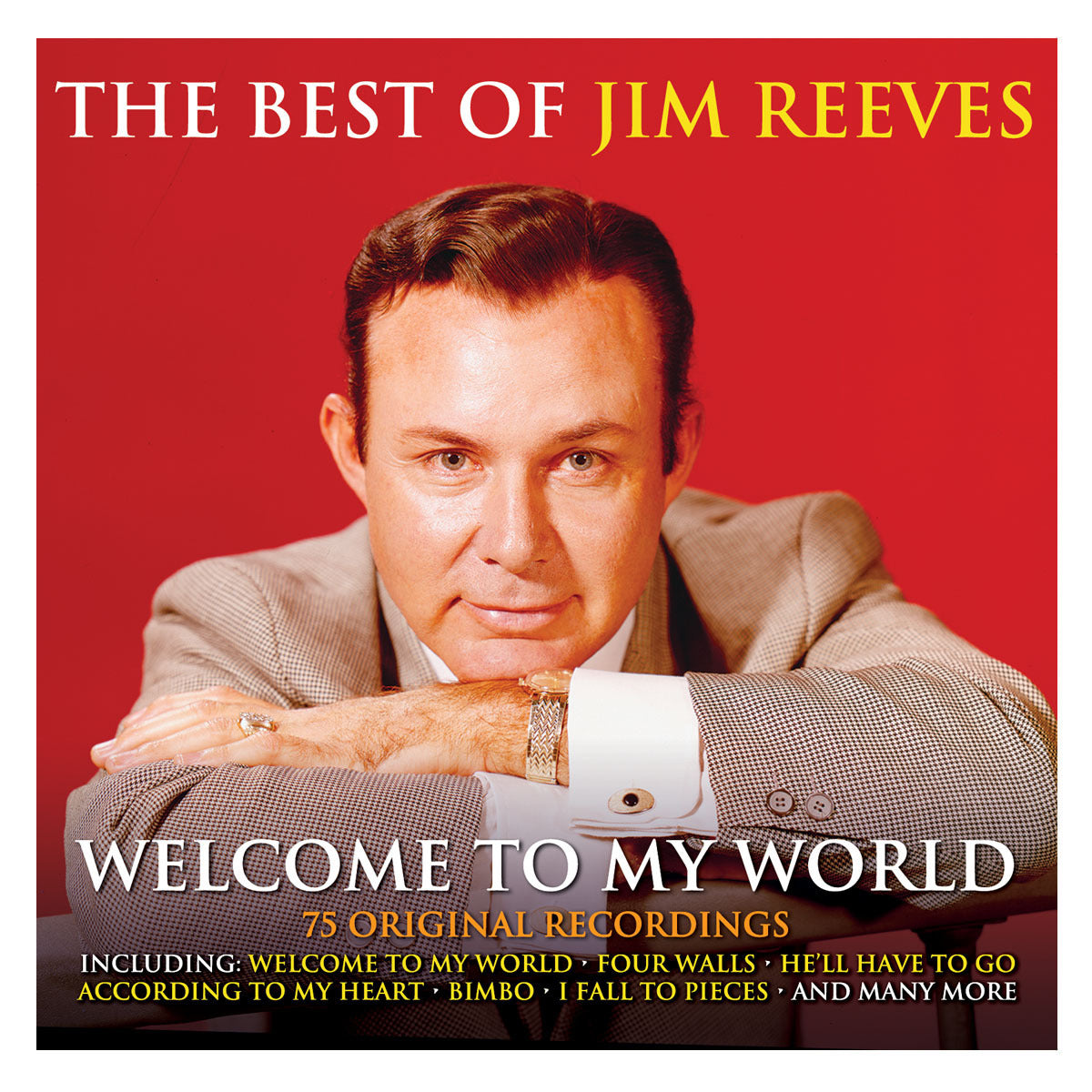 3CD Jim Reeves - Welcome To My World- 75 Original Recordings