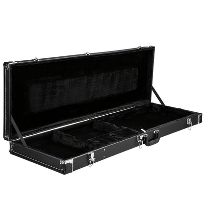 Bass Case, Square Hard Case, Flat Guitar Case For Bass, Lightweight, Heavy Duty Design, Perfect For Beginners & Pros. Protective, Durable, Easy To Travel, Perfect Gift For Easter, Thanksgiving, Christmas, Gift Belonging To Musicians, Black Color