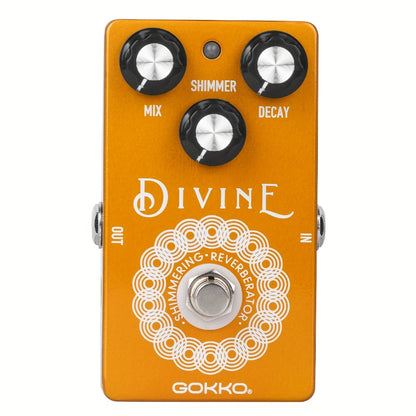 Guitar Effects Pedal, Stereo, USB, GOKKO, Chorus for Electric Guitar Or Bass Tone Shaping