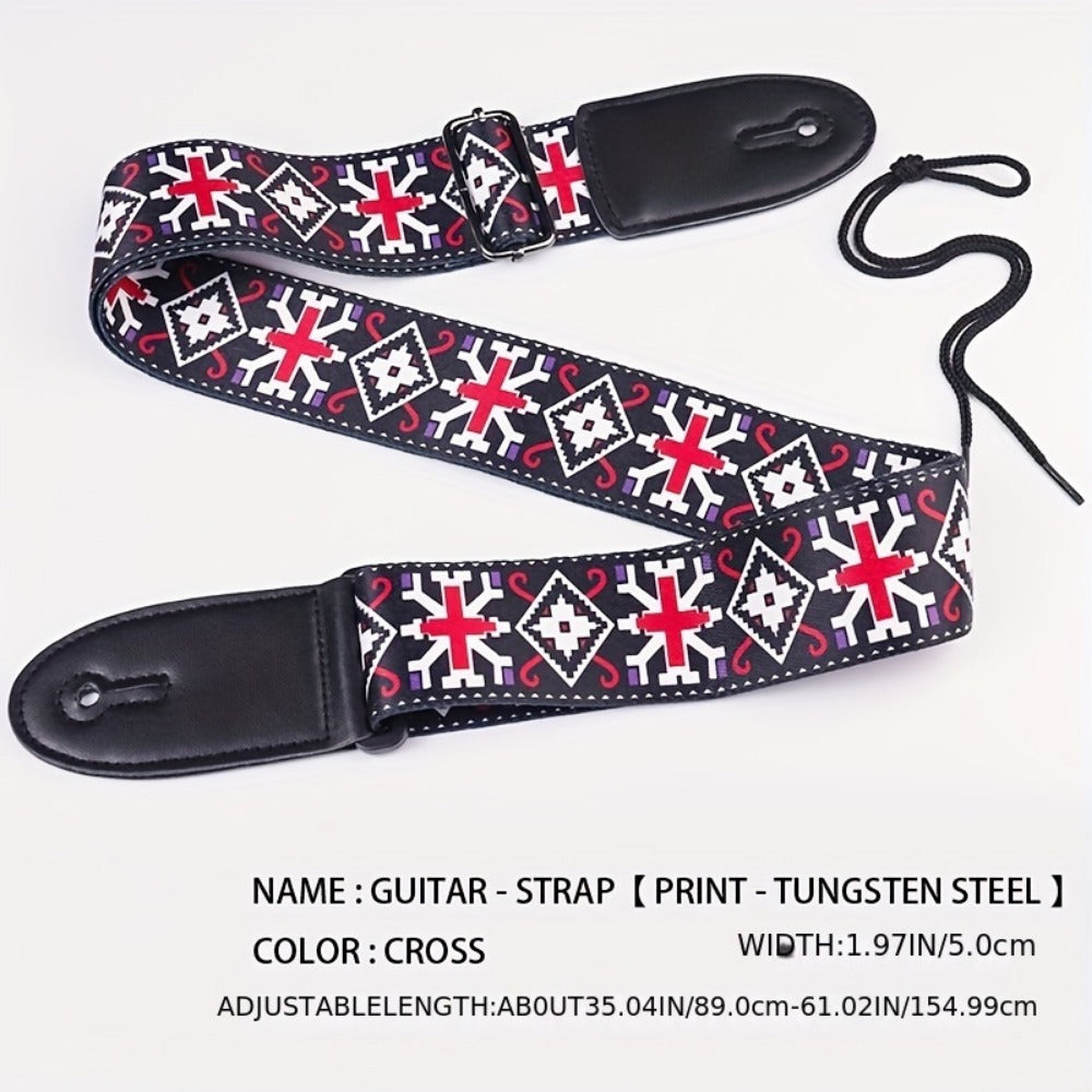 Adjustable Guitar Strap, Straps, Ukulele, Electric for Supporting A Guitar