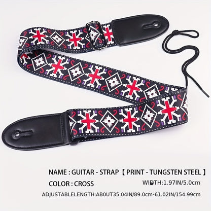 Adjustable Guitar Strap, Straps, Ukulele, Electric for Supporting A Guitar