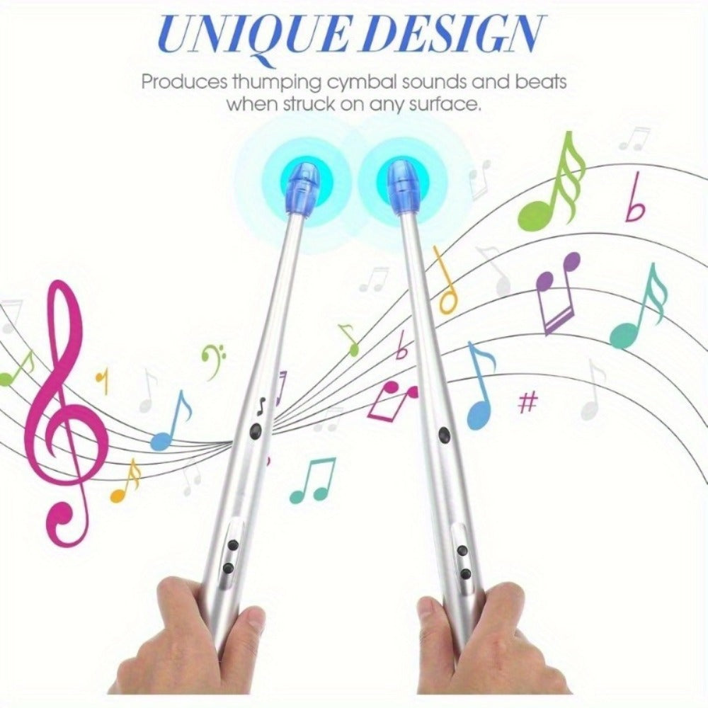 Drum Stick Set, 50cm, 98inch, Electronic, Drumsticks, Rhythm for Practice and Performance
