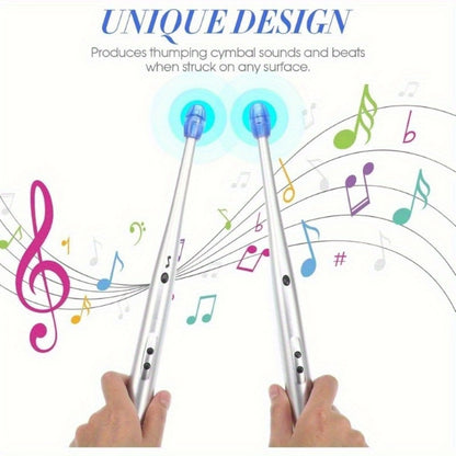 Drum Stick Set, 50cm, 98inch, Electronic, Drumsticks, Rhythm for Practice and Performance