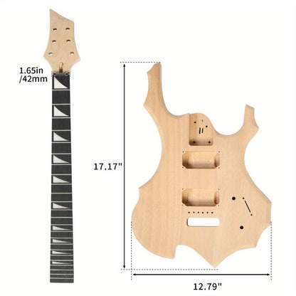 Electric Guitar, DIY, String, Flame for Lessons and Practice