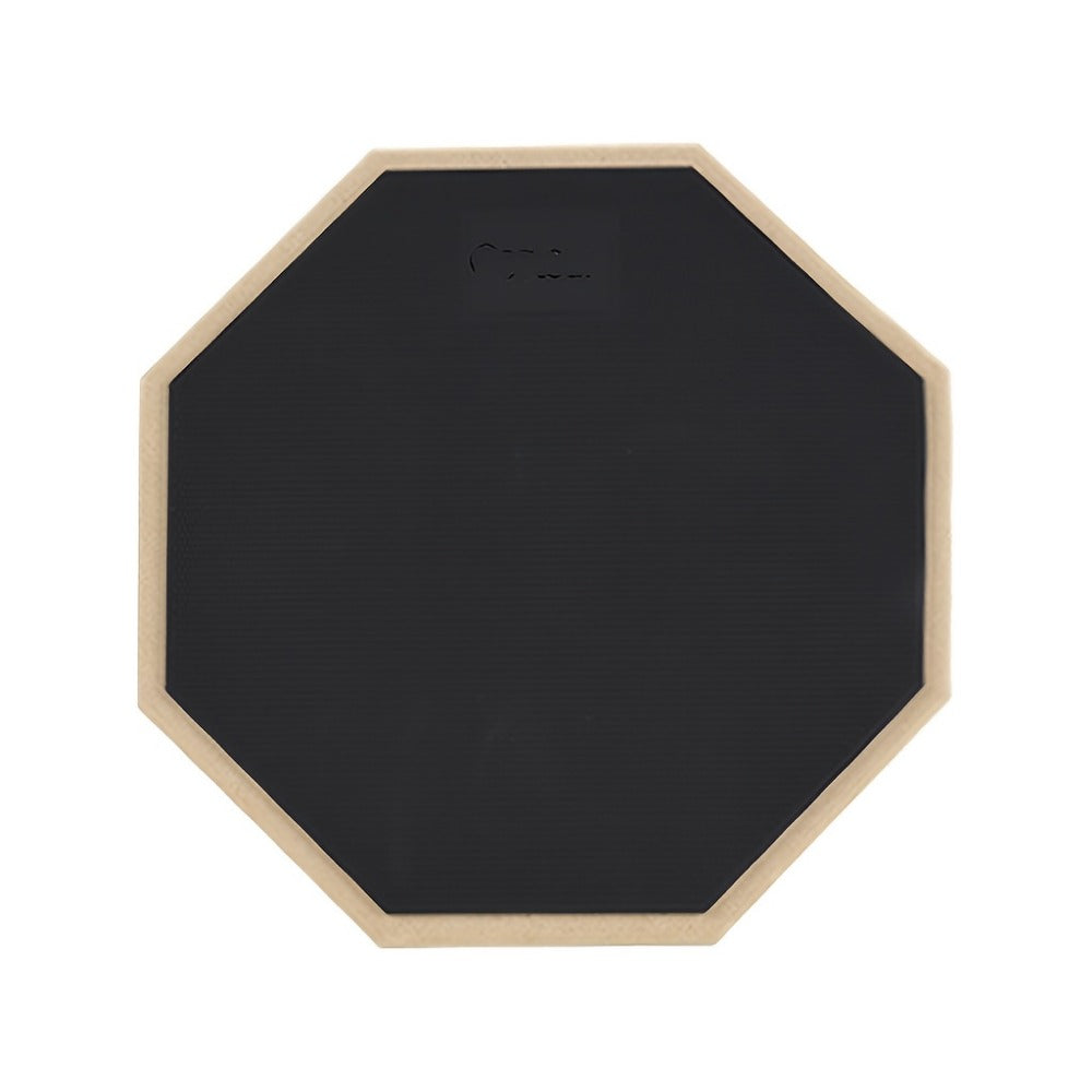 8-Inch Drum Practice Pad, Rubber and Wood Mute Pad for Beginner Training