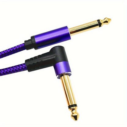 Premium Electric Guitar And Bass Amplifier Cable - 10 Feet/20 Feet, High-Quality Sound, Long-Lasting And Flexible, Works with All Instruments, Perfect for Holidays And Music Events