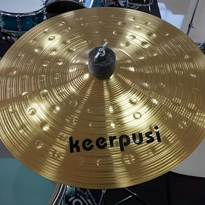 5-Piece Cymbal Pack, 14–20 Inch Hi-Hat Crash Ride Set with Bag