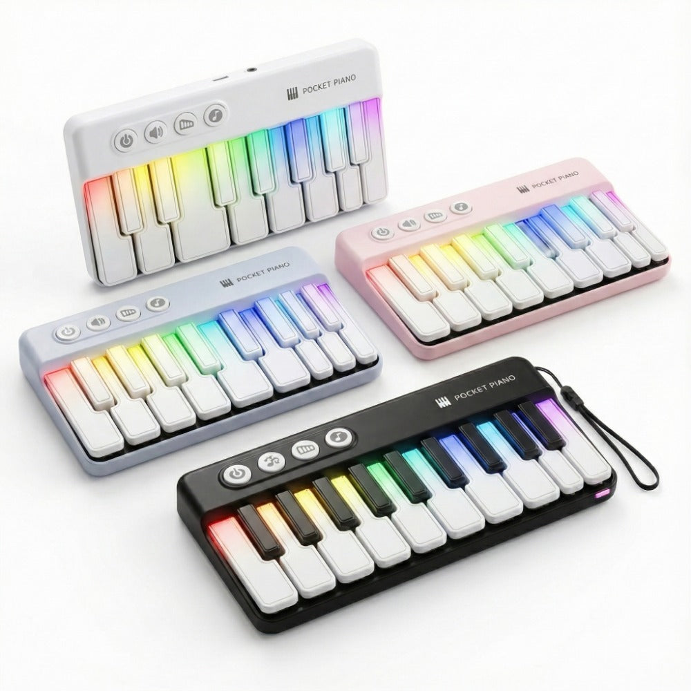 Mini Piano Keyboard, 36V, Portable, Electronic for Basic Music Play And Portable Beginner