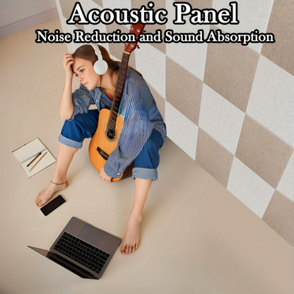 Acoustic Wall Panel, 6pcs, Panels for Reducing Room Reflections In Recording