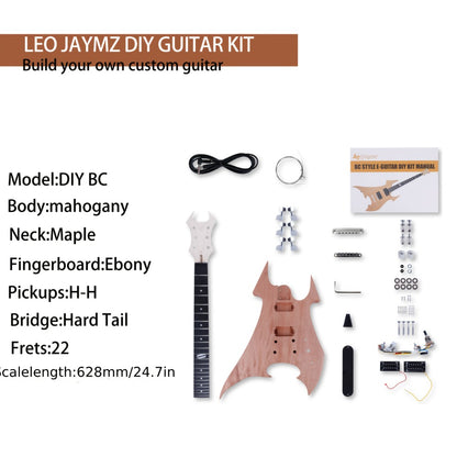 Electric Guitar, DIY TL, Leo, Jaymz, Kit for Lessons and Practice for Home Practice